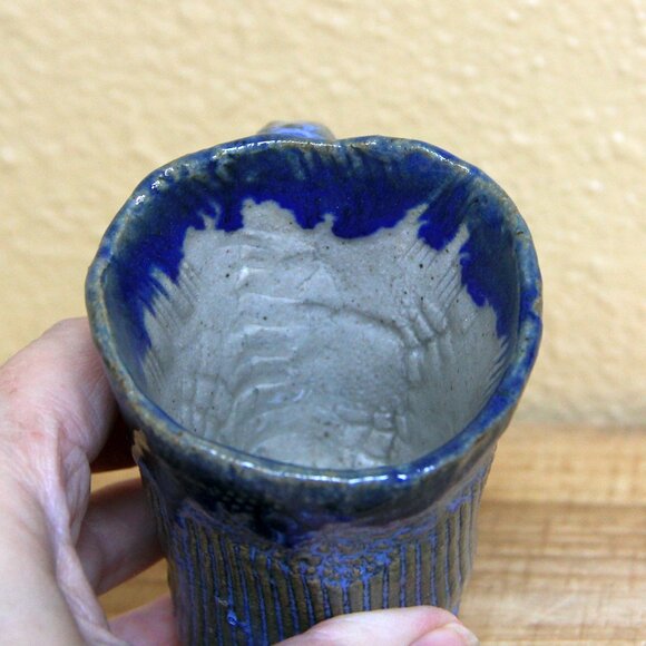 Beautiful Espresso Mug Hand Crafted Studio Pottery - Has Been Used as a Display - Picture 4 of 6